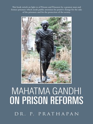 cover image of Mahatma Gandhi on Prison Reforms